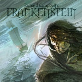 Richard Campbell Frankenstein okladka Gitarą Rysowane