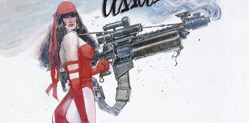 Elektra Assassin Gitarą Rysowane
