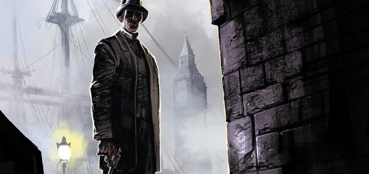 Sherlock Holmes Crime Alleys t. 1 Pierwsza sprawa Gitarą Rysowane