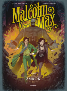 Malcolm Max 3 Zmrok Okładka Gitarą Rysowane