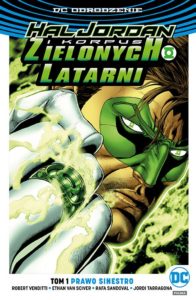 Hal Jordan i Korpus Zielonych Latarni Prawo Sinestro Okładka Gitarą Rysowane