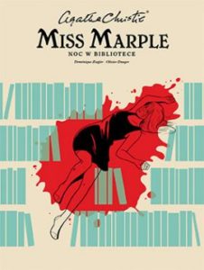 Miss Marple Noc w bibliotece Okładka Gitarą Rysowane