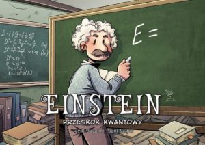 Einstein Przeskok kwantowy Okładka Imagnaria