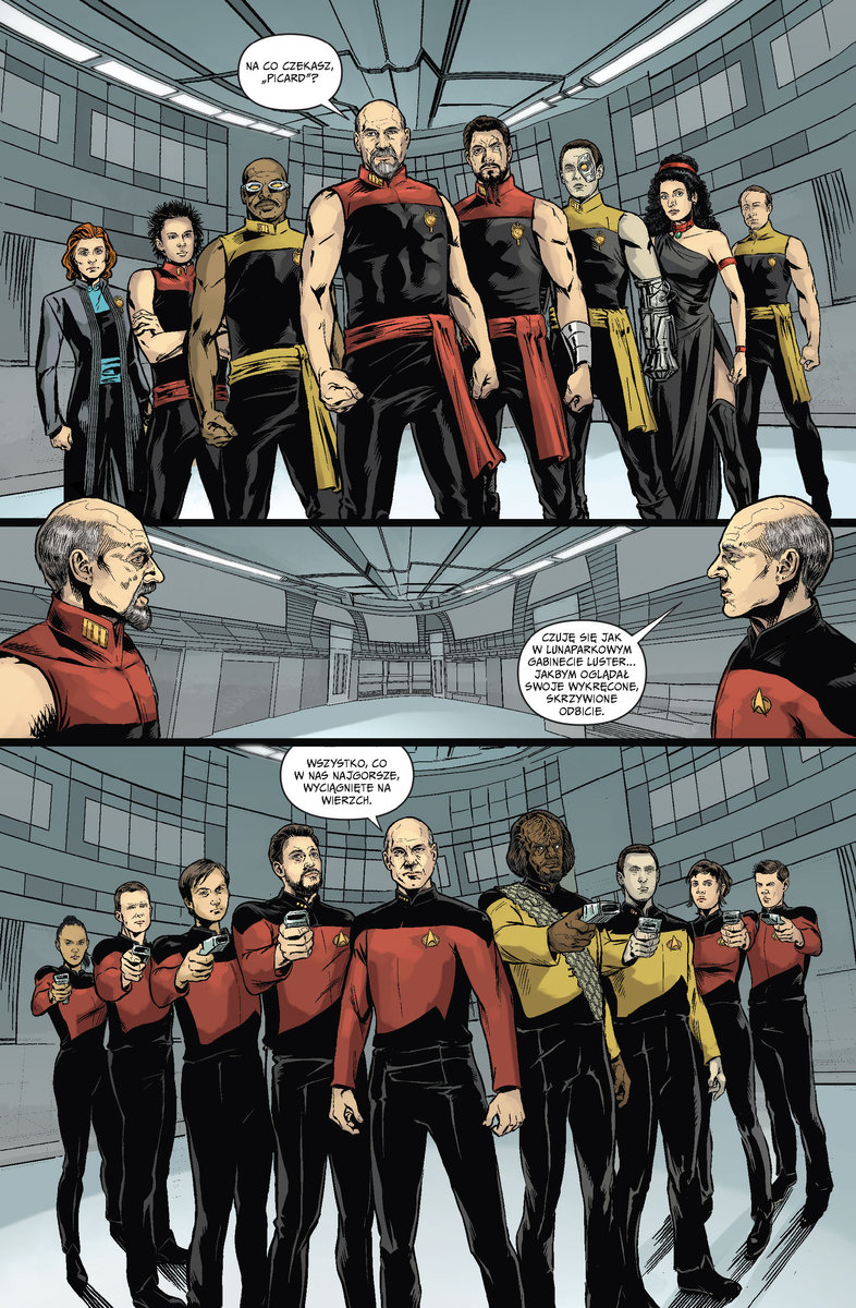 Star Trek Nastepne Pokolenie Lustrzany wszechświat Plansza 2 Imaginaria