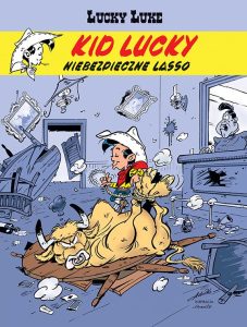 Kid Lucky tom 1 Niebezpieczna lasso Okładka Imaginaria