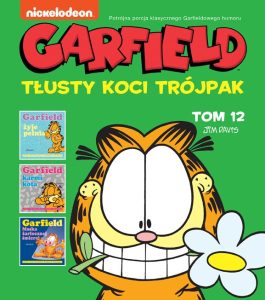 Garfield Tłusty koci trójpak tom 12 Okładka Imaginaria