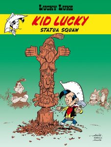 Kid Lucky tom 3 Statua Squaw Okładka Imaginaria