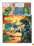 Nauka z komiksem Era dinozaurów tom 2 Czas gigantów, czyli dinozaury jury Plansza nr 1 Imaginaria